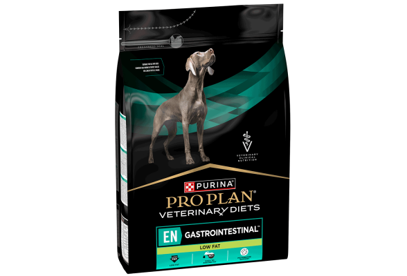 Pro Plan EN Gastrointestinal Low Fat Сухий корм для собак для підтримання ліпідного обміну при гіперліпідемії, з низьким вмістом жирів, 3,5 кг