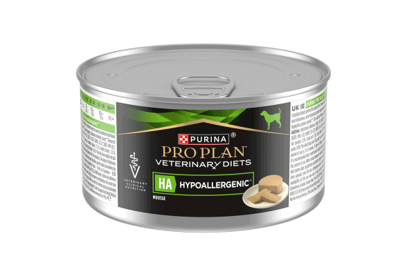 Pro Plan HA Hypoallergenic Вологий корм для дорослих собак та цуценят, мус, 195 г