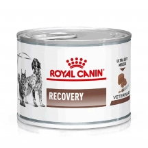 Royal Canin Recovery Вологий корм для собак та котів реабілітаційний період і в період одужання, а також при ліпідозі печінки у котів, паштет, 195 г