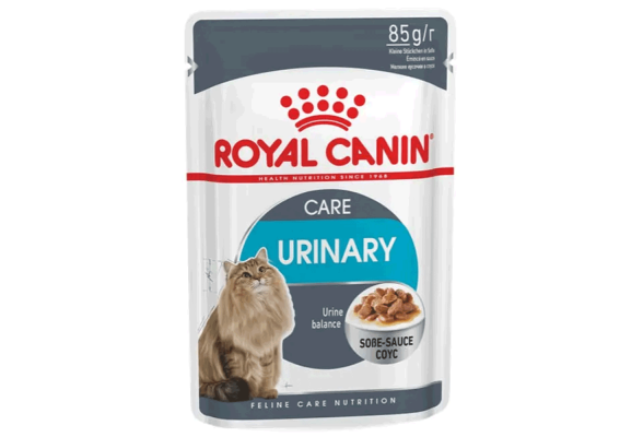 Royal Canin Urinary Care Вологий корм для котів, для підтримки здоров'я сечовивідних шляхів, шматочки в соусі, 85 г