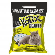 Kotix Gigante Cилікагелевий наповнювач для котячого туалету, 15 л (6,4 кг)