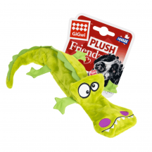GiGwi Plush Friendz Крокодил з 4-ма пискавками для собак, плюш, 38 см