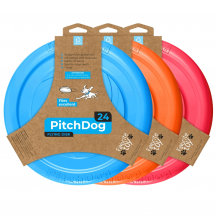 PitchDog Ігрова тарілка для апортування, рожевий, 24 см