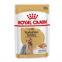 Royal Canin Yorkshire Terrier Влажный корм для взрослых собак породы йоркширский терьер, 85 г