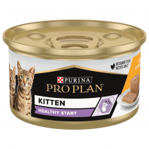 Вологий корм для кошенят Pro Plan Kitten Healthy Start Chicken 85 г (курка)