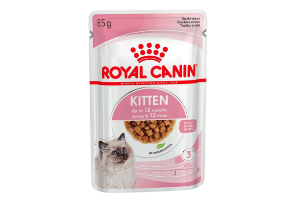 Royal Canin Kitten in Gravy Вологий корм для кошенят, 85 г