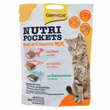 Вітамінні ласощі для котів GimCat Nutri Pockets Мультивітамін мікс 150 г