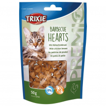 Trixie Premio Barbecue Hearts Ласощі для котів, з куркою, 50 г