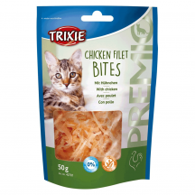 Trixie Premio  Chicken Filet Bites Ласощі для котів, з куркою, 50 г 