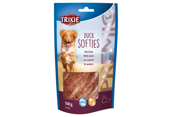 Ласощі для собак Trixie PREMIO Duck Softies, 100 г (качка)