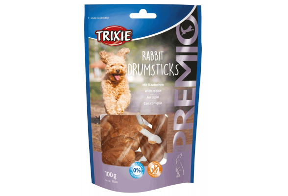 Ласощі для собак Trixie PREMIO Rabbit Drumsticks 100 г (кролик)