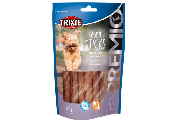 Ласощі для собак Trixie PREMIO Rabbit Sticks 100 г (кролик)