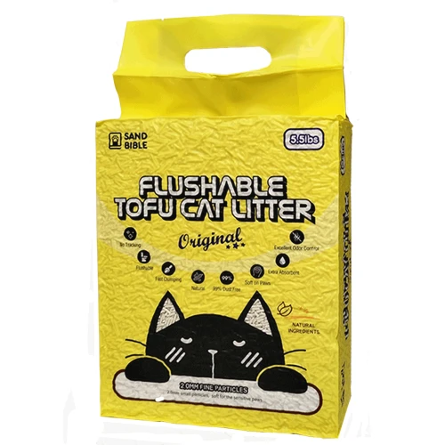 Котячий наповнювач тофу: натуральний комфорт Котячий наповнювач тофу: натуральний комфорт