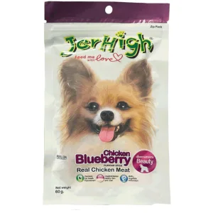 Jerhigh Stick Ласощі для собак, палички з куркою та чорницею, 70 г