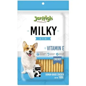Jerhigh Молочні ласощі з вітаміном Е для собак, 100 г
