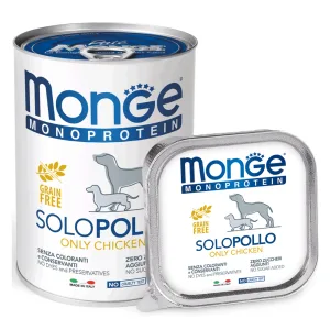 Monge Solo Вологий корм для собак, курка, 400 г