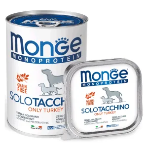 Monge Solo Вологий корм для собак, індичка, 400 г