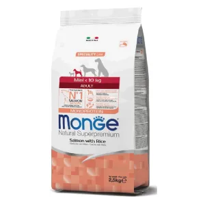 Monge Speciality Line Сухий корм для собак дрібних порід, з лососем та рисом, 800 г