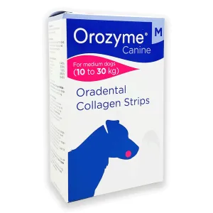 Orozyme Жевательные полоски для гигиены полости рта собак средних пород M, 1 шт.