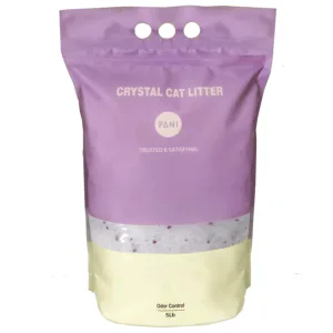 Pani Силікагелевий наповнювач для котячих туалетів, з ароматом лаванди, середня фракція, 5 л (2,3 кг)