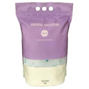 Pani Силікагелевий наповнювач для котячих туалетів, класичний, велика фракція, 5 л (2,3 кг)