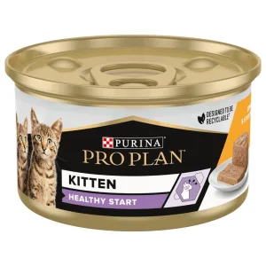 Pro Plan Kitten Healthy Start Вологий корм для кошенят, курка, 85 г