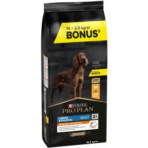Pro Plan Large Athletic Сухий корм для собак, з куркою, 14+2,5 кг