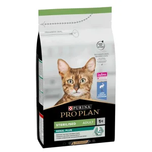 Pro Plan Sterilised Adult 1+ Renal Plus Сухий корм для стерилізованих котів, з індичкою, 14 кг