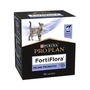 ProPlan FORTIFLORA Пробиотик для взрослых кошек и котят, для поддержки микрофлоры ЖКТ, 1 саше