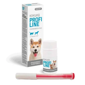 Provet Profiline Кокцид Суспензія антигельмінтна для котів та собак, 5 мл