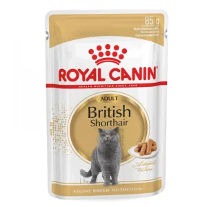 Royal Canin British Shorthair Вологий корм для дорослих котів породи британська короткошерста, 85 г