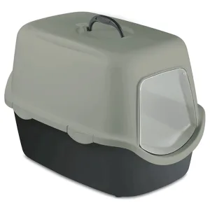 Stefanplast Cathy Green Line Туалет для котів, сіро-зелений, 56 x 40 x 40 см