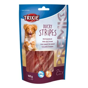 Trixie Premio Ducky Stripes Ласощі для собак, качка, 100 г