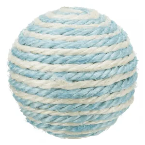 Trixie Іграшка М'яч з брязкальцем для котів, сизаль, 6 см