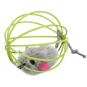 Trixie М'яч з мишкою для котів, 6 см