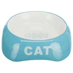 Trixie Миска керамічна, 200 мл / 13 см, сіра, блакитна, рожева