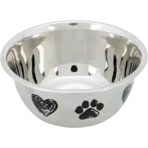 Trixie Миска металева на гумовій основі, 2 л / 20 см