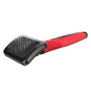 Trixie Щітка-пуходерка, м'яка, пластик, метал, 7х16 см