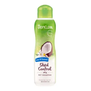 TropiClean «Lime & Coconut» Шампунь для прискорення линьки для собак та котів, лайм та кокос, 355 мл
