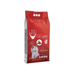 VanCat Natural Бентонітовий наповнювач для котячого туалету, без аромату, 5 кг (6 л)