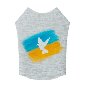 Waudog Майка для собак, малюнок Прапор, XS30, B 40-46 см, С 23-28 см