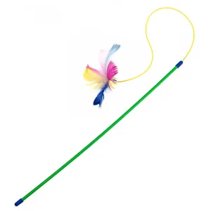 Природа Вудочка з пір'ями для котів, 50 см