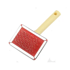 Пухнастики Пуходерка дерев'яна з захисними кульками, маленька, 6,3*12 см