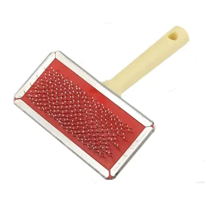 Пухнастики Пуходерка дерев'яна з захисними кульками, середня, 9*12,5 см