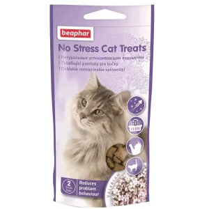 Beaphar No Stress Treats м'ясні подушечки для зняття стресу у котів, 35 г