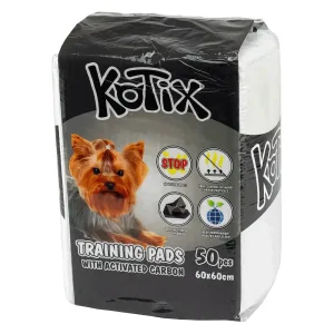 Kotix Premium Пелюшки з активованим вугіллям для собак 60х60 см, 50 шт.