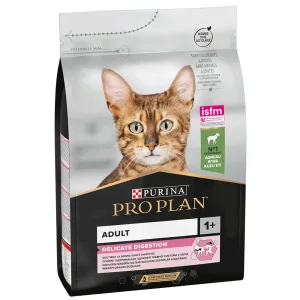 Pro Plan Delicate Digestion Сухий корм для котів з чутливим травленням та вибагливих до їжі, з ягням, 3 кг