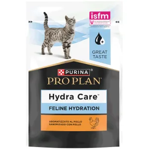 Pro Plan Hydra Care Вологий корм для котів для збільшення споживання рідини, з куркою, 75 г