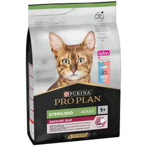 Pro Plan Sterilised Duo Сухий корм для стерилізованих котів, з тріскою та фореллю, 3 кг