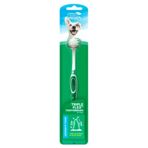 TropiClean TripleFlex Зубна щітка для собак малих та середніх порід, S